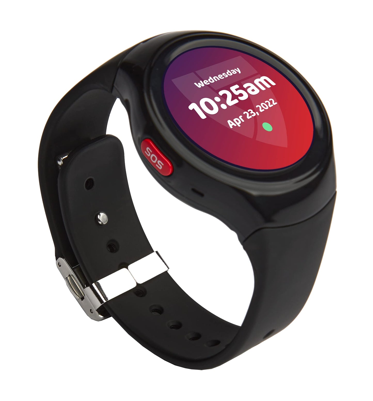Medical Guardian MGMove Watch – Medical Alert Smartwatch for Seniors - Water-Resistant Fast & Reliable 4G GPS Tracker with 24/7 Emergency Operator Care